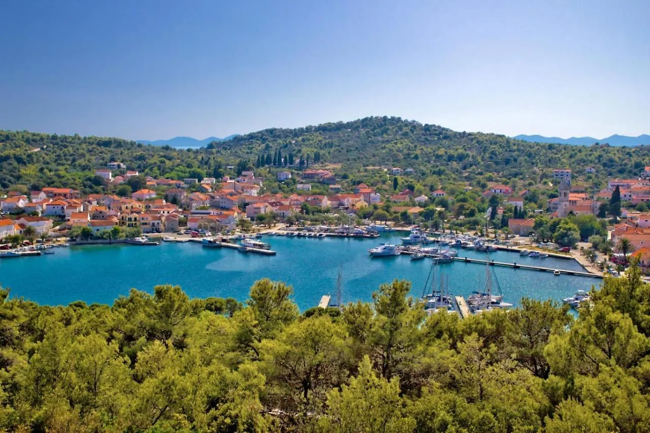 Apartment In Kali With Sea View, Balcony, Air Conditioning, Wi-Fi Croatia